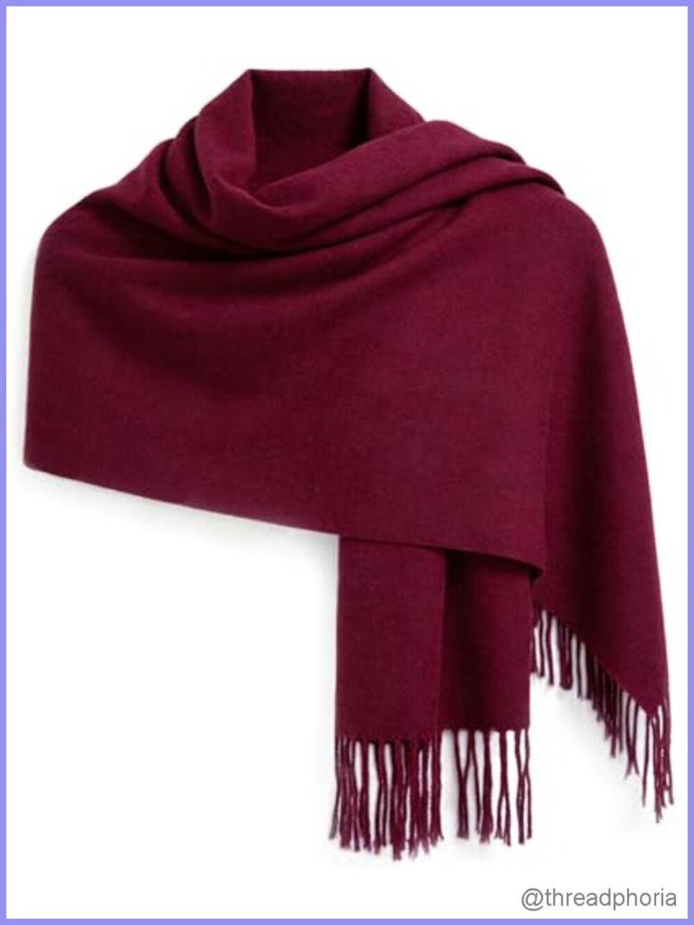 Soft Plush Fringe Shawl Wrap Large Scarf Evening Cover-Up